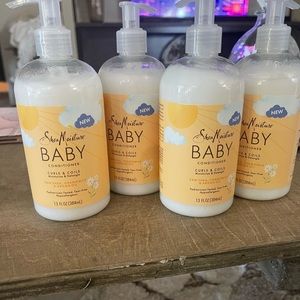 3X Shea Moisture Kids Extra Nourishing Conditioner- Orange Blossom Extract. New